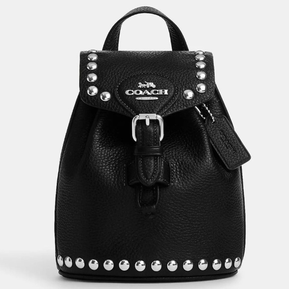 Coach Handbags - Coach Amelia Convertible Backpack With Rivets BRAND NEW